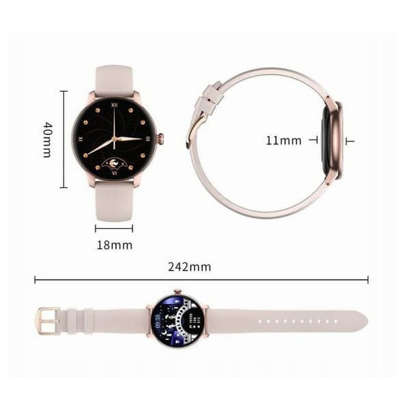 Smartwatch Oromed LADY GOLD NEXT Gylden Ja 1,09"