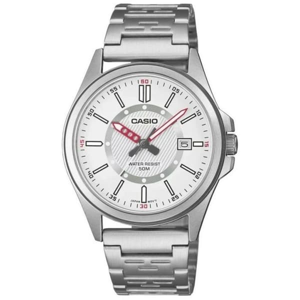 Herrklocka Casio ENTICER GENT Silvrig (Ø 40 mm)
