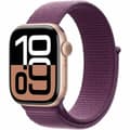 Miniatyrbild 1 av 6: Smartklocka Apple Purpur Guldrosa