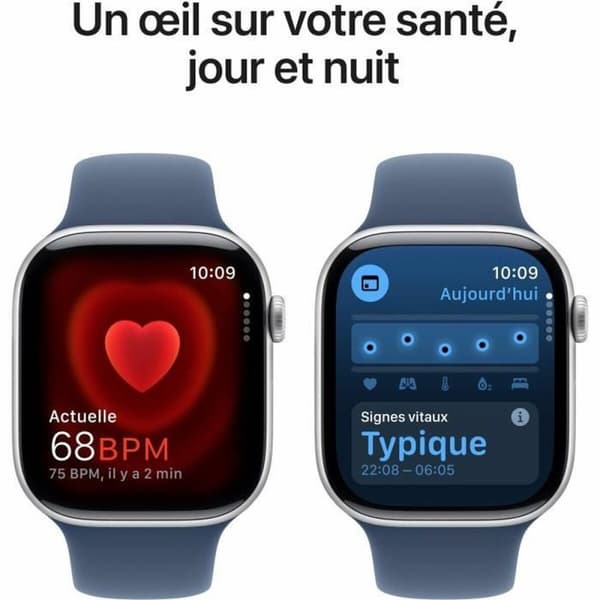Älykello Apple Watch Series 10 Sininen Hopeinen 46 mm