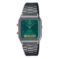 Pikkukuva 1 / 2: Miesten rannekellot Casio AQ-230EGG-3AEF Vihreä Hopeinen