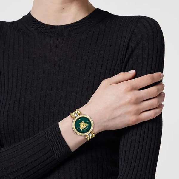 Damklocka Versace VE0B00325 Gyllene