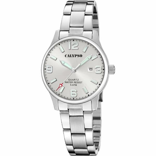 Herrklocka Calypso K5861/2 Silvrig