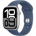 Miniatyrbillede 1 af 6: Smartwatch Apple Serie 10 GPS + Celular 46 mm 1,95" Blå Sølvfarvet Ø 46 mm