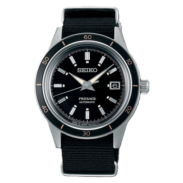 Miesten rannekellot Seiko SRPG09J1 Musta