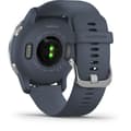 Miniatyrbild 3 av 4: Garmin Venu 2 Silver smartklocka med blått band