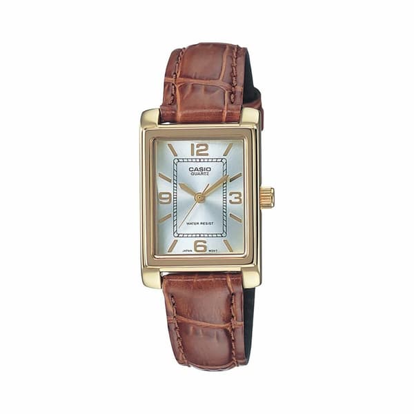 Unisexklocka Casio LTP-1234PGL-7AEG Brun