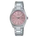 Miniatyrbild 1 av 2: Damklocka Casio LADY DATE - PINK Silvrig (Ø 30 mm)