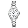 Miniatyrbild 1 av 2: Damklocka Q&Q LADY ONLY TIME Silvrig (Ø 30 mm)