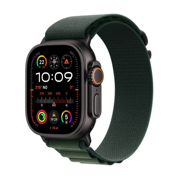 Smartwatch Apple Watch Ultra2 1,92" Sort Grøn 49 mm