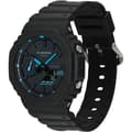 Miniatyrbild 3 av 4: Herrklocka Casio G-Shock OAK - NEON BLUE INDEX Svart (Ø 45 mm)