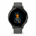 Miniatyrbillede 8 af 8: Smartwatch GARMIN Venu 3S Grå 1,2"