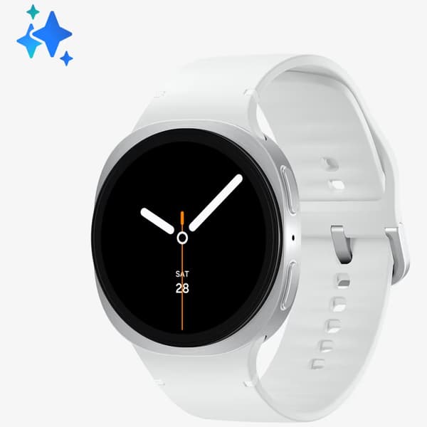 Samsung Galaxy Watch8 40mm BT Smartklocka -Silver (Eu-Modell)