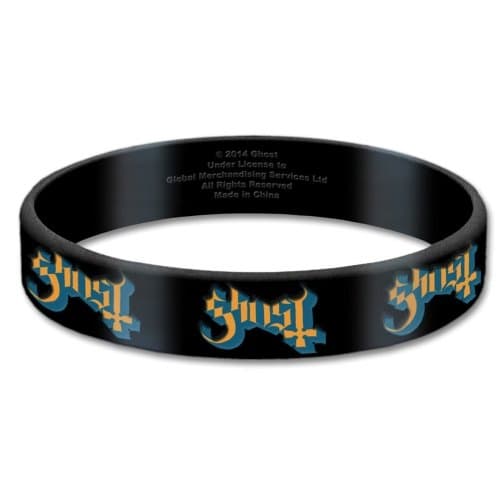 Ghost Gummy Wristband: Logo