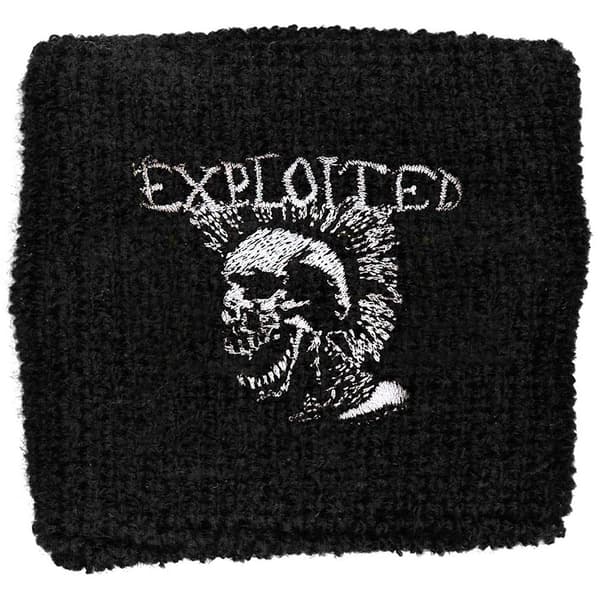 The Exploited Sweatband: Mohican Skull (Loose)