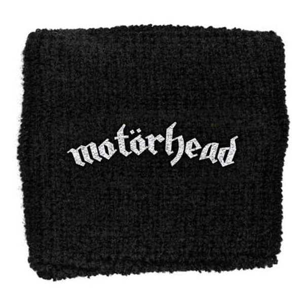 Motorhead classic band Logo Official black Cotton Sweatband En storlek