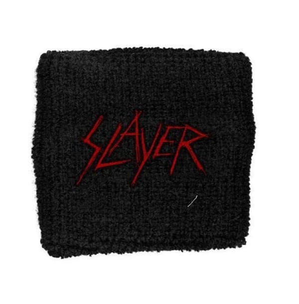 Slayer band Logo Official black Cotton Sweatband One Size