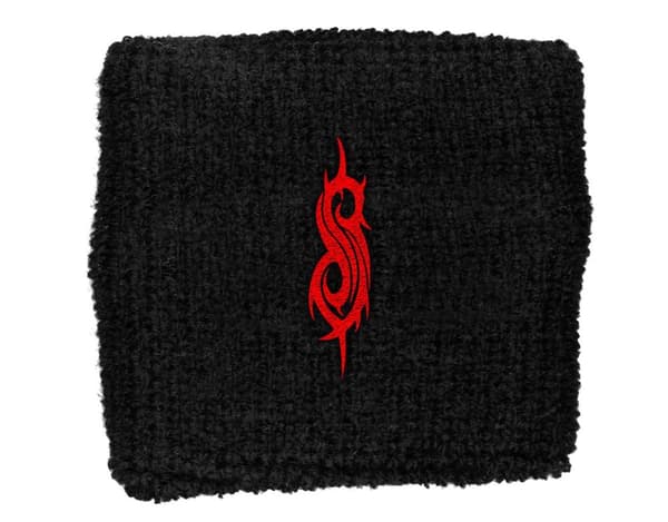 Slipknot Sweatband Tribal S Band Logo Official Black Taglia unica