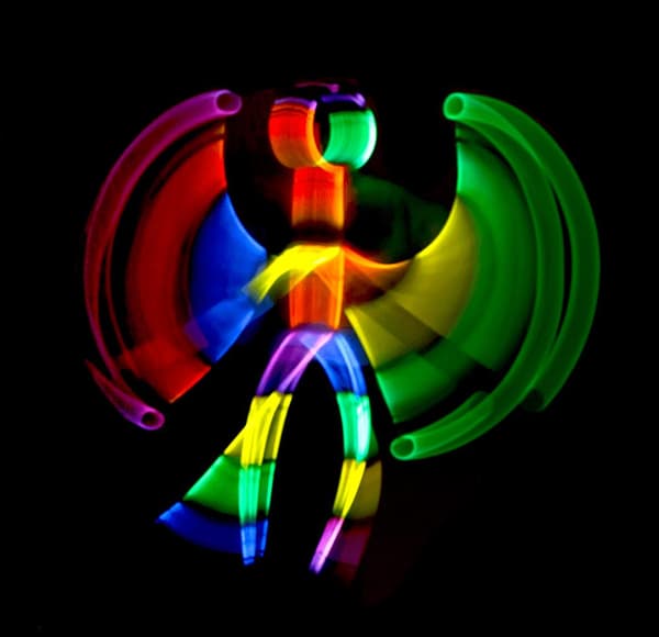 Glowsticks Set - Självlysande stavar för hela kroppen