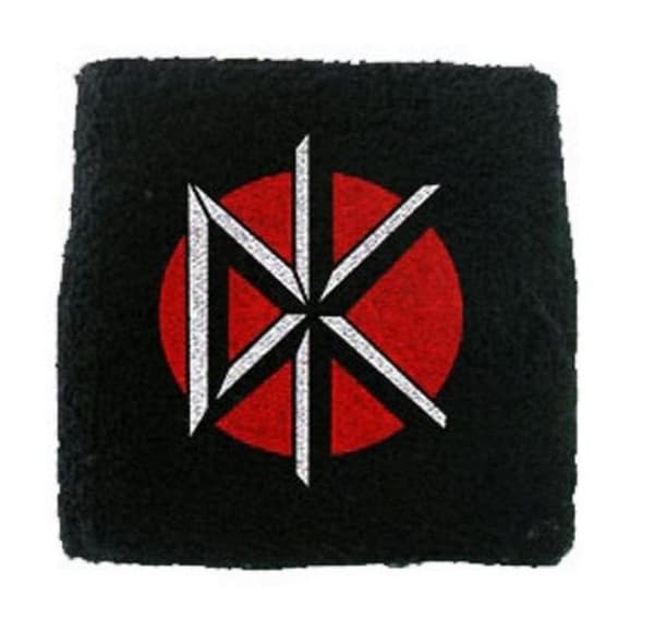 Dead Kennedys DK band Logo Official Cotton Sweatband One Size