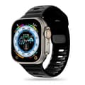 Miniatyrbillede 1 af 5: Apple Watch 42/44/45/49 mm holdbart armbånd Titan's Grip - Sort