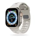 Miniatyrbild 1 av 6: Apple Watch 38/40/41mm Slitstarkt Armband Titan's Grip - Ljusgrå