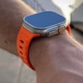 Miniatyrbild 5 av 7: Apple Watch 38/40/41mm Slitstarkt Armband Titan's Grip - Grön