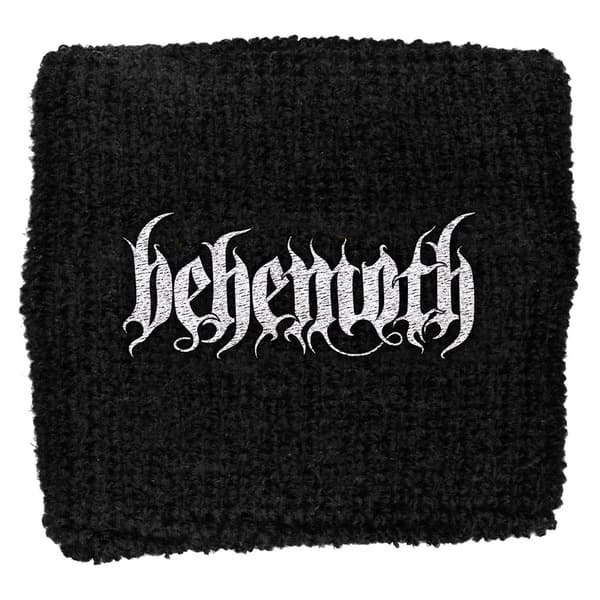 Behemoth Band Logo Embroidered Sweatband One Size