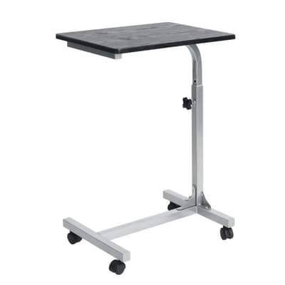 FURNISH1 säng bord datorbord Bordsställ Support Computer Tablet Hjul Justerbart flera positioner Black