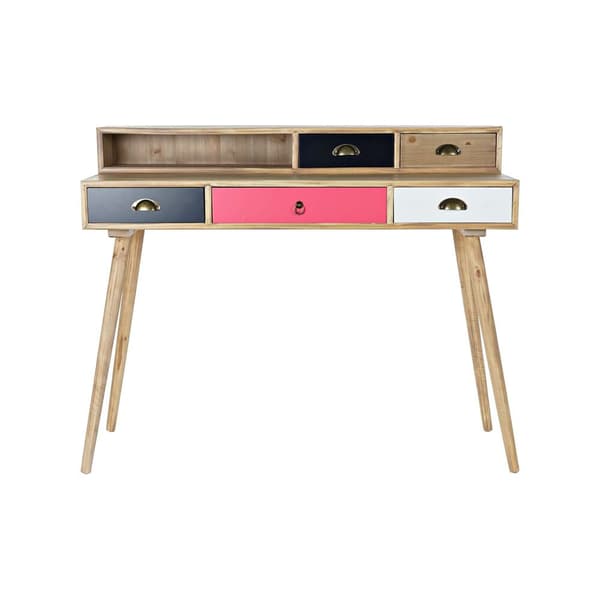 Skrivbord DKD Home Decor Trä MDF (120 x 50 x 98.5 cm)