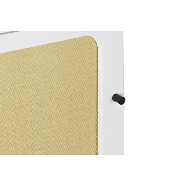 Skrivebord DKD Home Decor Gran Hvid Spanskrør (140 x 50 x 76 cm)