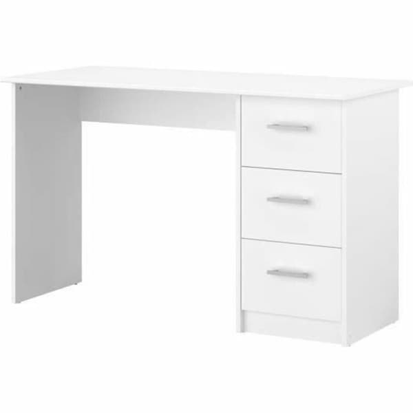 Skrivbord Parisot 121,2 x 74,3 x 55 cm Vit