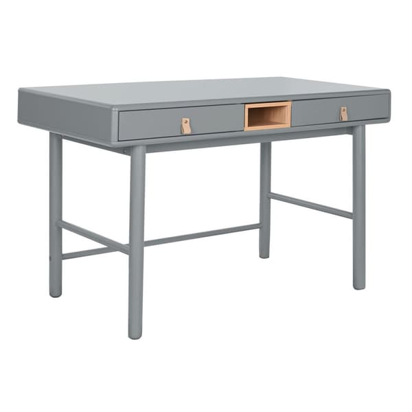 Skrivbord Home ESPRIT Blå Grå Trä MDF 120 x 60 x 75 cm