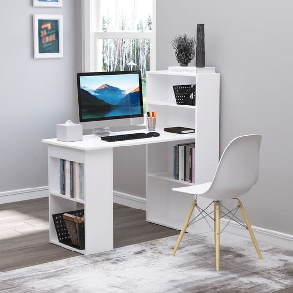 Skrivebord, 120x55 cm, Hvid