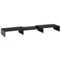 Miniatyrbillede 1 af 9: Monitorstand, 80-117x23.5x10 cm, Sort