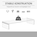 Miniatyrbild 5 av 8: Monitorställ, 53x19x9 cm, Transparent