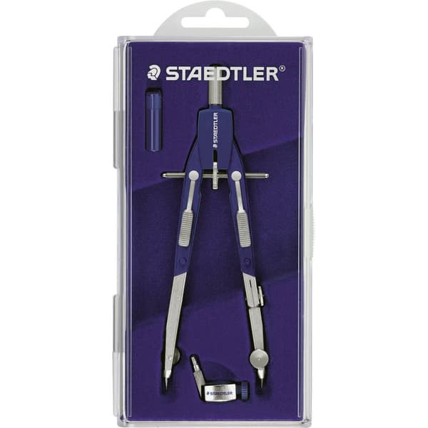 Staedtler Snabbt justerbar passare 552 01 Snabbjustering Knappmekanik