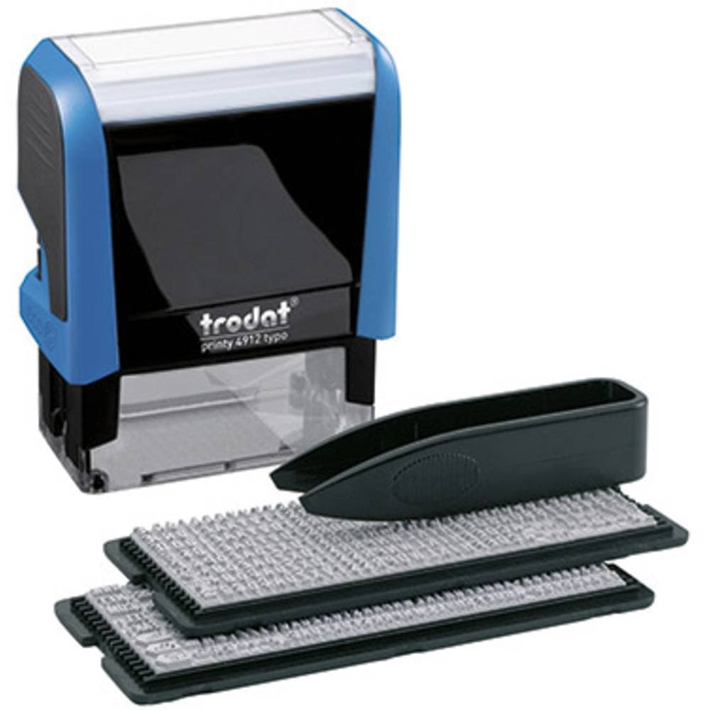 Trodat Textstämpel 43145 Svart 47 x 18 mm (b x h)
