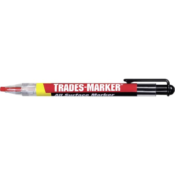 Markal Trade Marker Starter Pack 96132 Permanent bläckpenna Röd 3.8 mm