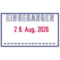 Miniatyrbild 4 av 4: Trodat Printy-Dater Datumstämpel 41 x 24 mm (b x h) Grå, Svart