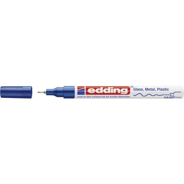 Edding 780 4-780-9-003 Lackmärkpenna Blå 0.8 mm