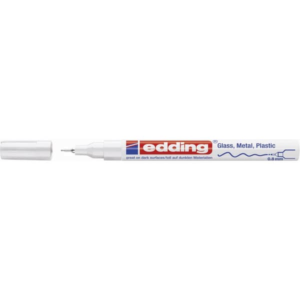 Edding 780 4-780-9-049 Lackmärkpenna Vit 0.8 mm