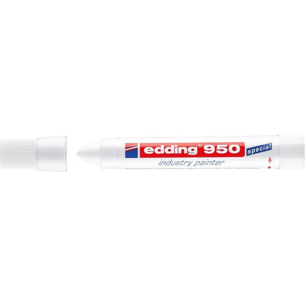 Edding 950 industry painter 4-950049 Industrimärkpenna Vit vattensäker: Ja