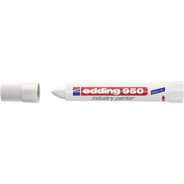 Edding 950 industry painter 4-950049 Industrimärkpenna Vit vattensäker: Ja