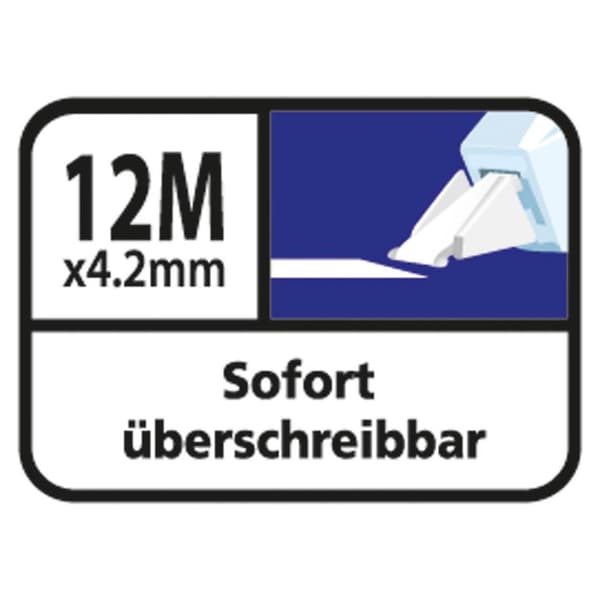 Tipp-Ex ® Korrekturrulle Easy Korrekt bild 4,2 mm x 12 m (B x L) på sidan program 1 st.