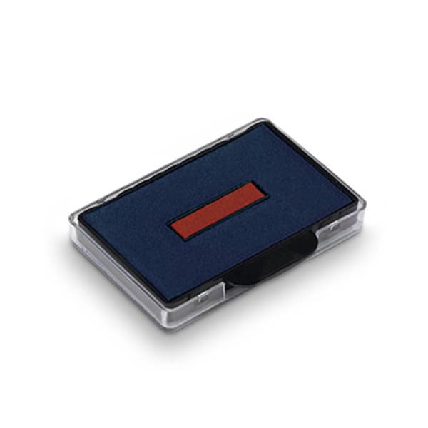 Trodat Reservstämpeldyna 6/56/2 83493 56 x 33 mm (b x h) Blå-röd 2 st