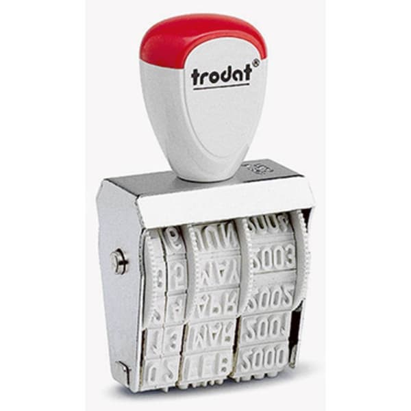 Trodat CLASSIC 1010 Datumstämpel 26 x 4 mm (b x h) Silver