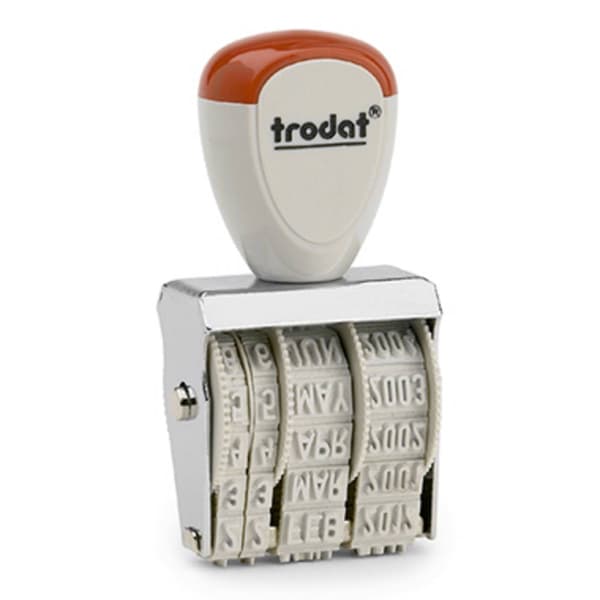 Trodat CLASSIC 1020 Datumstämpel 35 x 5 mm (b x h) Silver