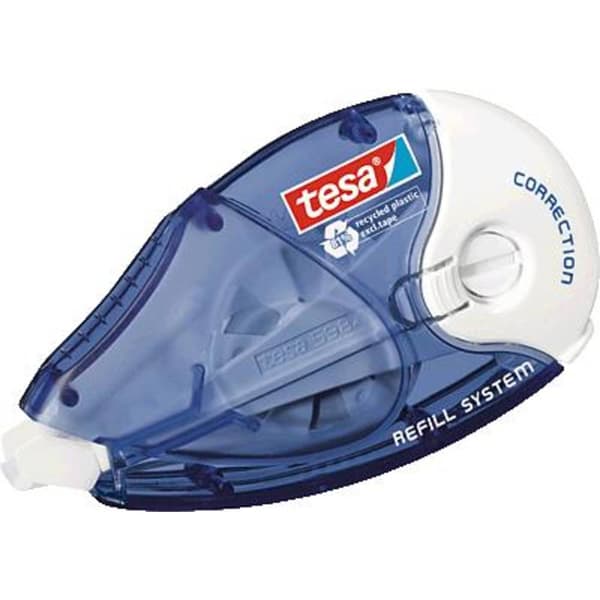 Tesa korrigeringsstift påfyllningsbar/59840-00005-05 14 m x 4,2 mm vit