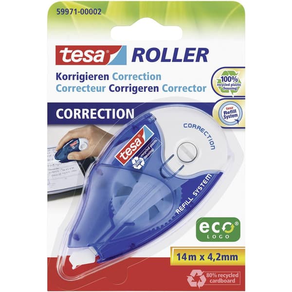 tesa® korrigeringstejp ecoLogo®, 4,2 mm